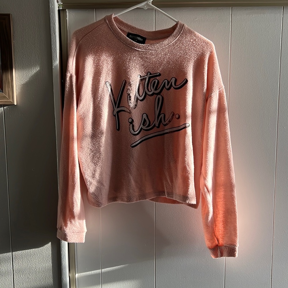 Kittenish Fleece Top